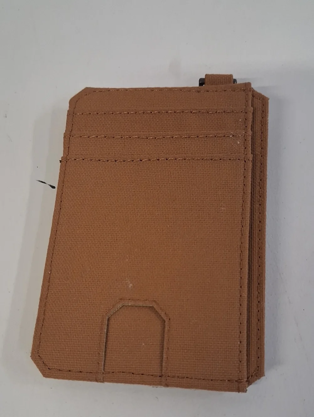 NWOT Carhartt Softshell Nylon Brown Wallet
